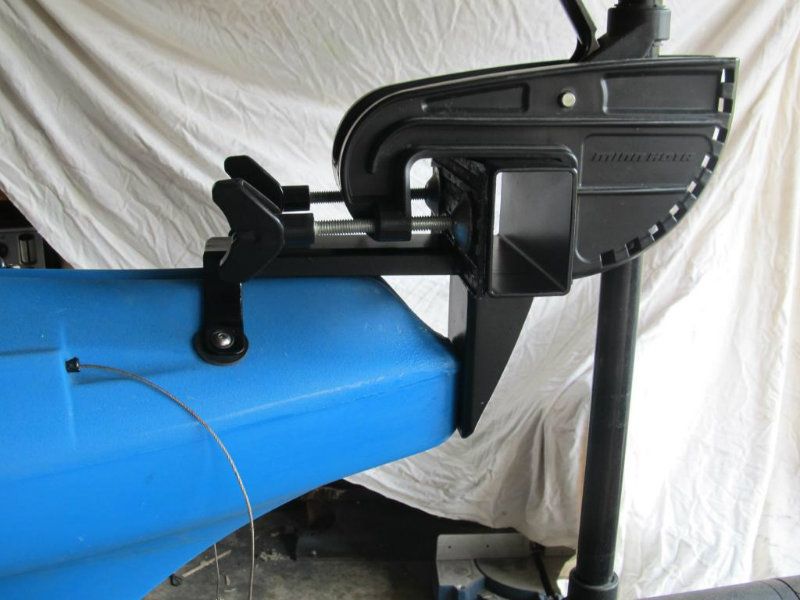 Prowler trolling motor mount Snaggedline Kayak Fishing